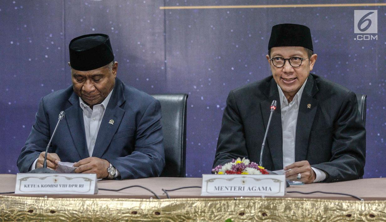 Foto Hasil Sidang Isbat