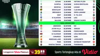 Jadwal Live Streaming UEFA Conference League 2023/2024 Matchweek 2 di Vidio. (Sumber: dok. vidio.com)
