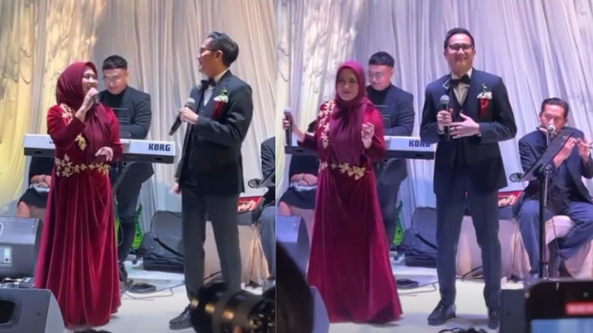 Foto-Foto Aldi Bragi Duet dengan Ikke Nurjanah, Penuh Makna dan Emosional