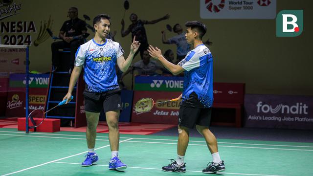 Sabar Karyaman Gutama/Moh Reza Pahlevi Isfahani, Indonesia Open 2024