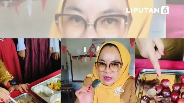 Viral Guru SD di Lampung Marah Liat Menu MBG Basi