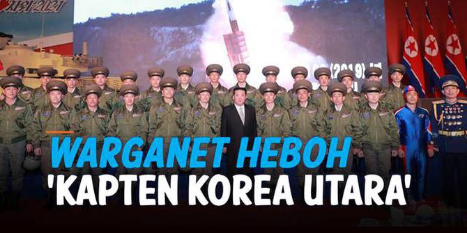 VIDEO: Berbaju Biru Ketat, Kim Jong-un Punya 'Kapten Korea Utara' ala Marvel?