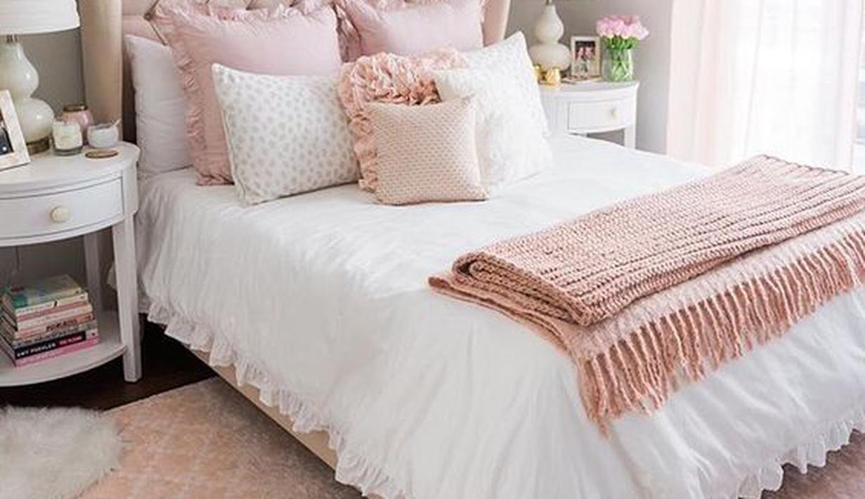 Ragam Ide Dekorasi  Kamar Tidur Nuansa  Pink  Kalem Fashion 