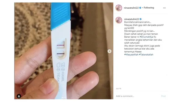 Nina Zatulini Lahirkan Anak Ketiga, Ini 8 Potret Perjalanan Kehamilannya