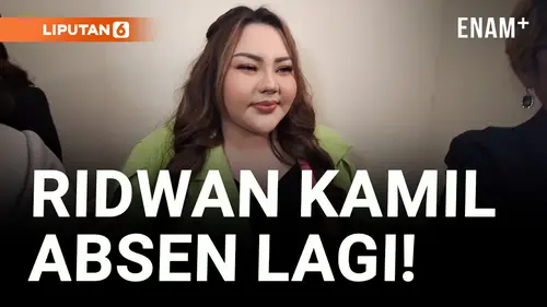  Ridwan Kamil Absen Lagi di Sidang Lisa Mariana!
