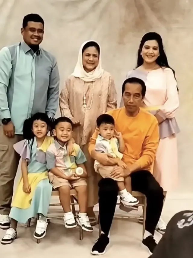 Keluarga Kahiyang Ayu Rayakan Ulang Tahun Ketiga Anaknya