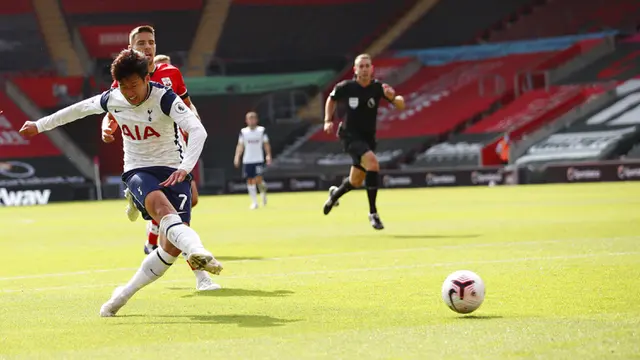 FOTO: Son Heung-min 4 Gol, Tottenham Tekuk Southampton 5-2
