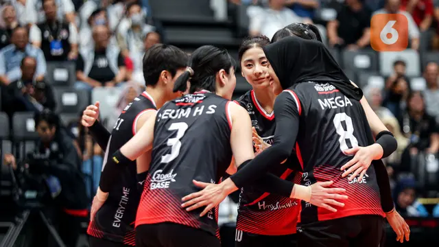 Red Sparks vs Tim Putri Indonesia All Star: Ekshibisi Fun Volleyball