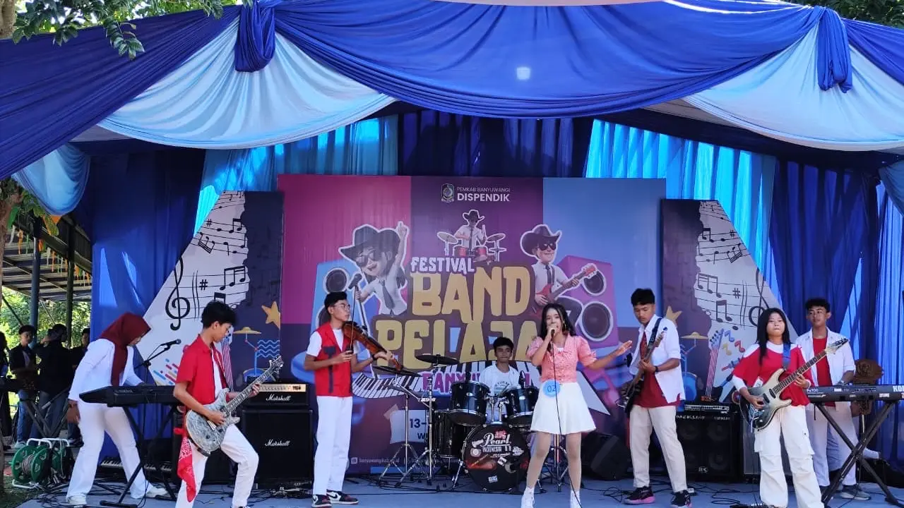 Festival Band Pelajar Banyuwangi, Bupati Ipuk Apresiasi Talenta Musik Generasi Muda