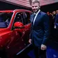 David Beckham bersama SUV Vinfast. (Motoring)