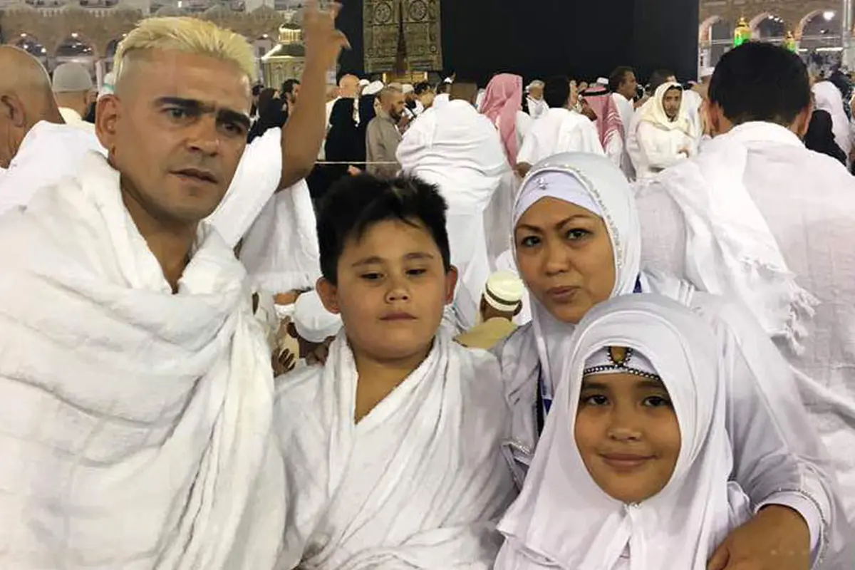 Cristian Gonzales dan keluarga