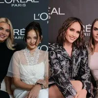 Enzy Storia dan Cinta Laura mewawancarai Kendall Jenner dan Cara Delevigne (@enzystoria @bubahalfian)