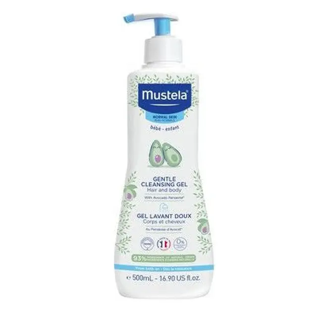 Mustela soothing cleansing gel