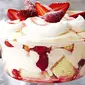 Strawberry Triffle Cake copyright by Taste.com