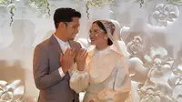 Momen Pernikahan Ibnu Jamil dan Ririn Ekawati. (Sumber: Instagram.com/ markonengfamily)