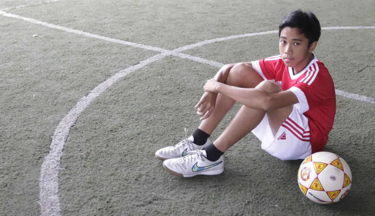 Dirinya akan bersaing dengan 33 anak dari 17 negara untuk menjadi yang terbaik dalam kejuaraan tersebut. (Bola.com/Vitalis Yogi Trisna)