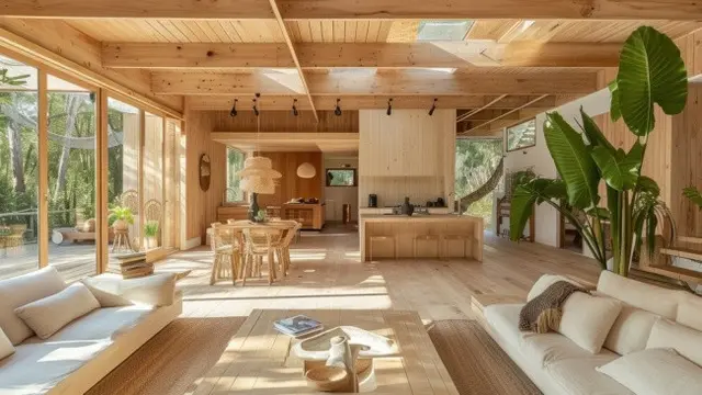 Rumah Modern Tropis dengan Ventilasi Silang (credit: freepik.com)