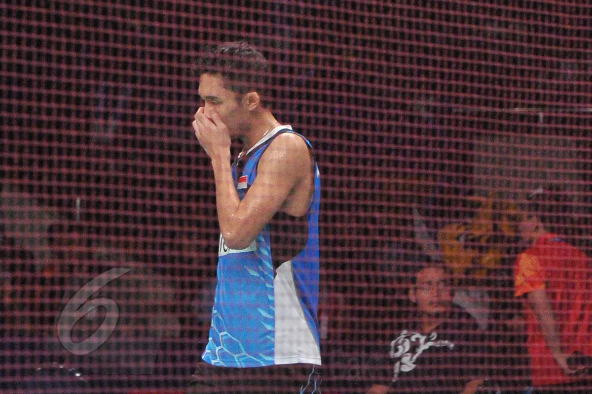 Jonatan Cristie Gagal Melaju ke Semifinal Indonesia Open 2015
