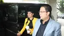Jupe pun enggan berkomentar tentang kabar putusnya dengan Gaston. Ia hanya menjawab, "Aku Rapopo" yang berarti aku tidak apa-apa (Liputan6.com/Rini Suhartini).