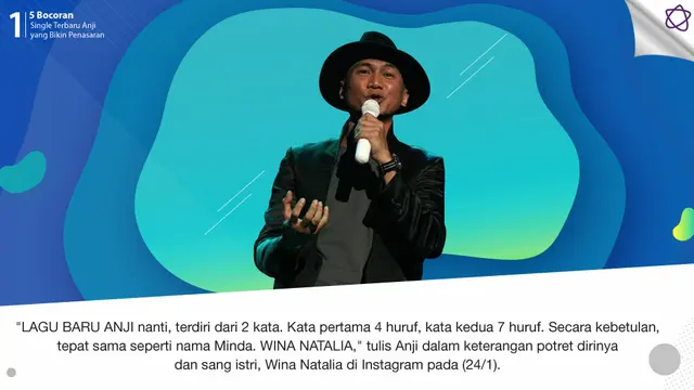 [Bintang] 5 Bocoran Single Terbaru Anji yang Bikin Penasaran