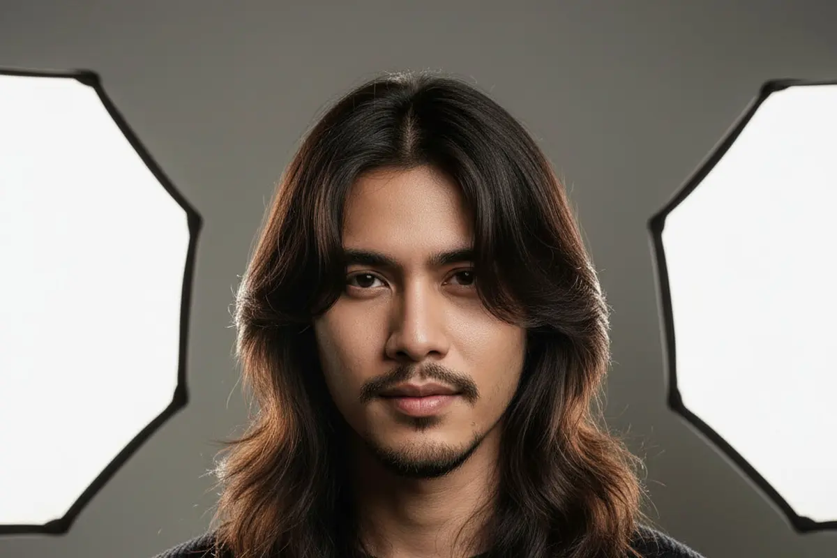 7 Model Rambut Pria Wolf Cut Panjang, Tampil Stylish dengan Sentuhan Klasik dan Modern