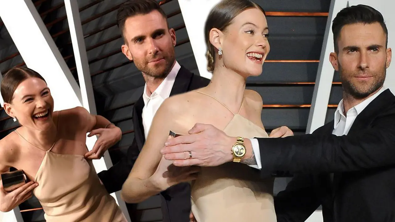 Adam Levine Selamatkan Payudara Istrinya