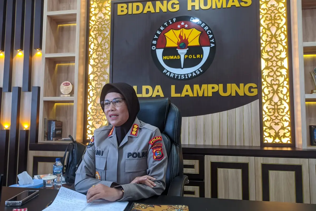 Kabid Humas Polda Lampung,  Kombes Pol Umi Fadillah Astutik.  Foto: (Liputan6.com/Ardi).