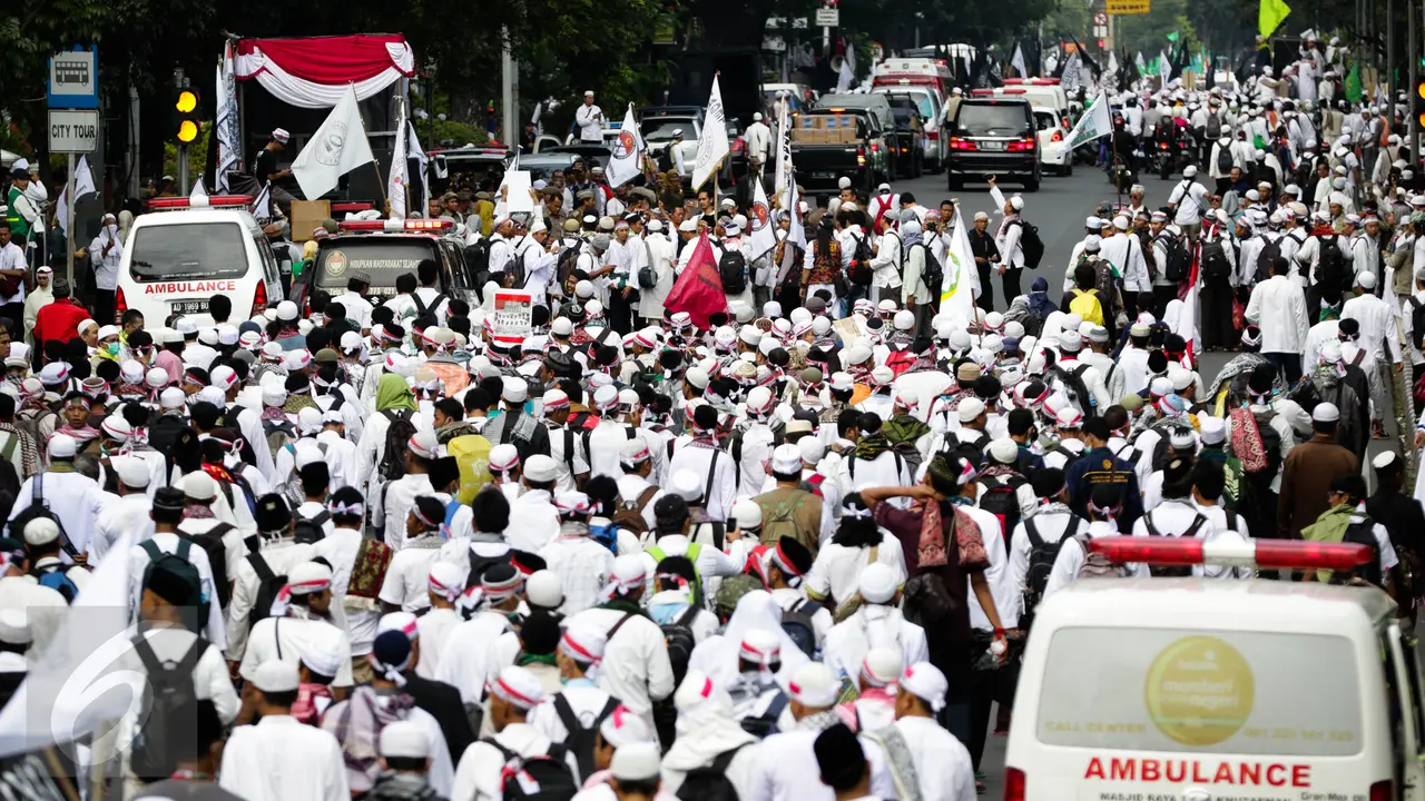 20161202-Massa Demo 2 Desemeber Longmarch Ke Monas-Jakarta