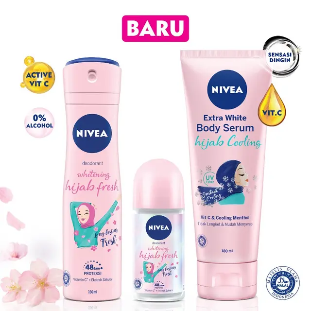 Jaga Kulit Tetap Sejuk dan Terawat, NIVEA Hijab Series Buka Kesempatan Umroh Gratis!
