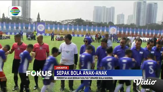 Pemerintah Akan Beri Fasilitas dan Pembinaan Sepak Bola Anak
