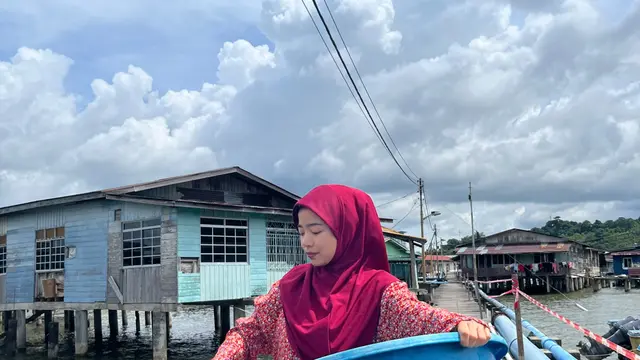 Kampong Ayer. (Foto: Liputan6.com/Pipit IR)