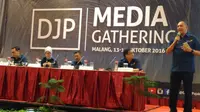 Acara Media Gathering Direktorat Jenderal Pajak Kementerian Keuangan di Hotel Atria, Malang, Kamis (13/10/2016). (Foto: Fiki Ariyanti/Liputan6.com)