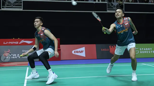 Fajar Alfian/Muhammad Rian Ardianto - Singapore Open 2025 - Bulu Tangkis