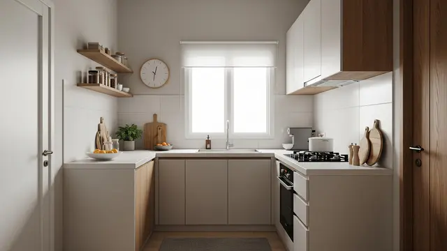 Dapur dengan L-Shaped