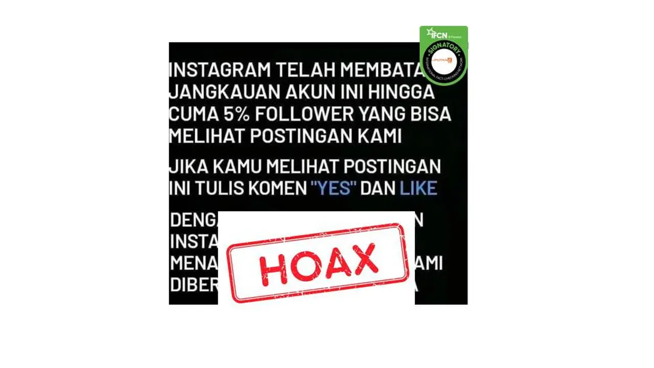 Cek Fakta Instagram