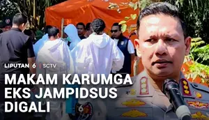 Makam Karumga Eks Jampidsus Digali