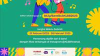 Syarat dan ketentuan mendaftarkan band di KapanLagi Buka Bareng BRI Festival 2025.