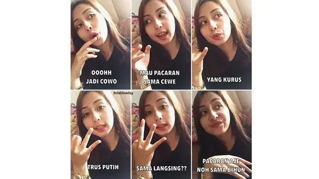 6 Foto Lawas Clairine Clay dari Kecil Hingga Sebelum Terkenal, Miss Meme Indonesia