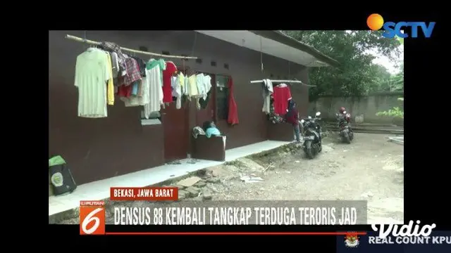 Densus 88 Kembali Tangkap Terduga Teroris di Bantargebang