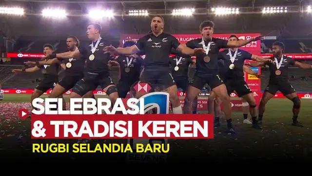 Berita video tarian Haka tim rugbi Selandia Baru usai meraih kemenangan atas Argentina