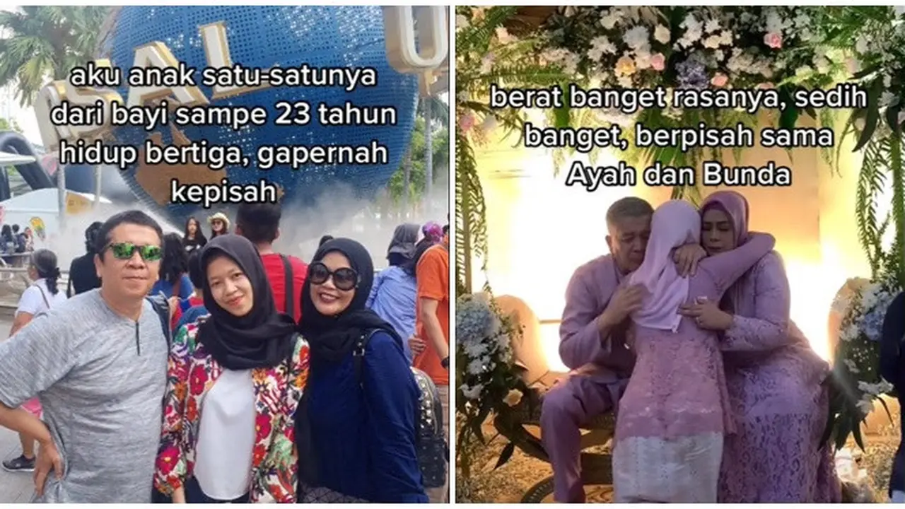 Selalu Bersama, Kisah Orang Tua Lepas Anak Tunggalnya Menikah Ini Bikin Haru