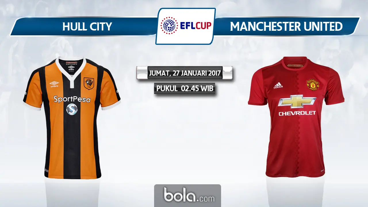 Piala Liga Inggris_Hull City Vs Manchester United (Bola.com/Adreanus Titus)