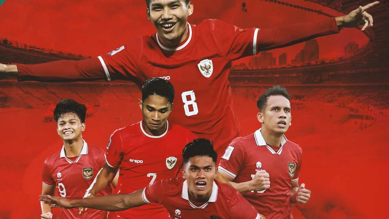 Timnas Indonesia - Ramadhan Sananta, Witan Sulaeman, Egy Maulana Vikri, Hokky Caraka, Marselino Ferdinan