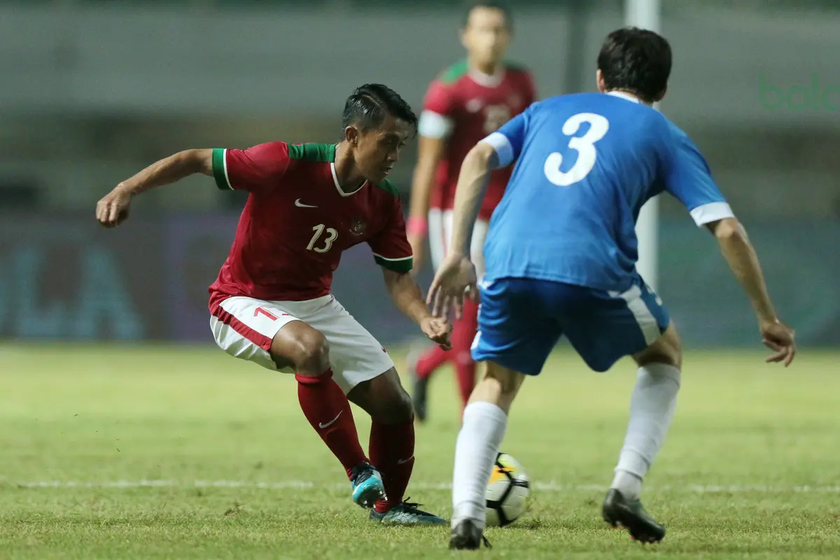 PSSI Anniversary Cup 2018, Timnas Indonesia U-23, Uzbekistan U-23, Bola.com