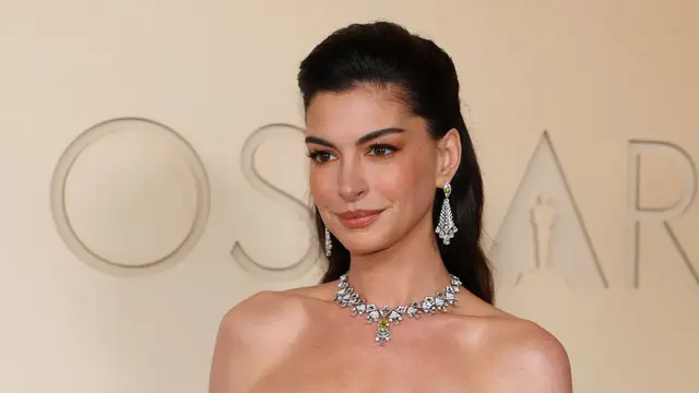 Ann Hathaway. (ANGELA WEISS / AFP)