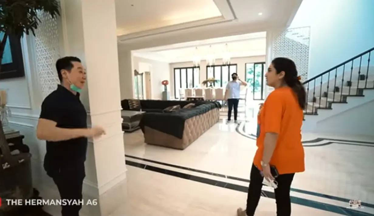 Anang Hermansyah dan Ashanty cari rumah. (Youtube/ The Hermansyah A6)