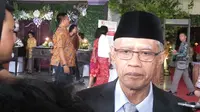 Ketua Umum PP Muhammadiyah Haedar Nasir. (Liputan6.com/Switzy Sabandar)