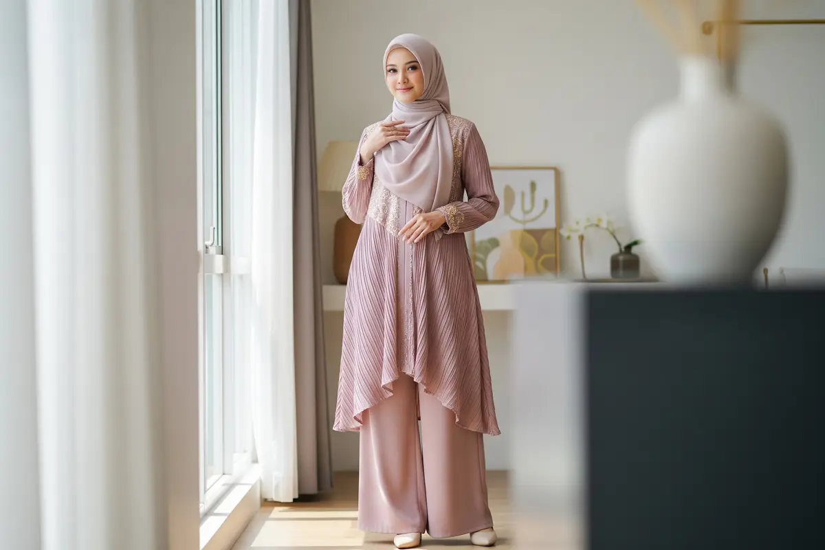 9 Two-Piece Set Baju Lebaran 2026, Paduan Gaya Minimalis di Hari Raya