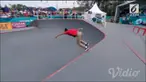 Indonesia berhasil menambah dua medali, satu perak dan satu perunggu dari cabang Skateboard Men's Park pada Asian Games 2018.