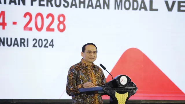 Peluncuran Roadmap Pengembangan dan Penguatan Perusahaan Modal Ventura (PMV) periode 2024-2028. Dok OJK